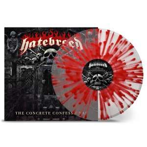 Hatebreed - Concrete Confessional (Clear Red Splatter Vinyl)