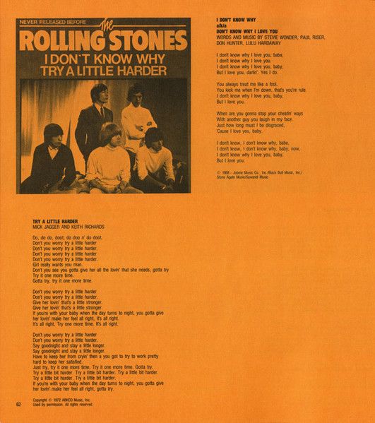 USED - The Rolling Stones - Singles Collection ✱ The London Years