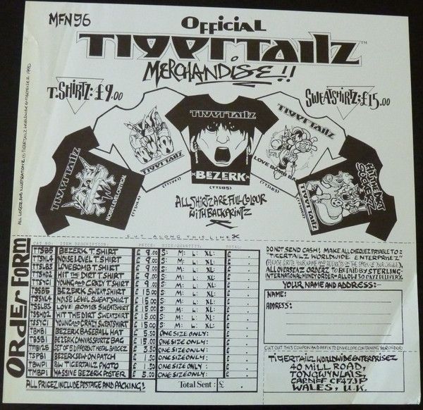 USED - Tigertailz - Bezerk
