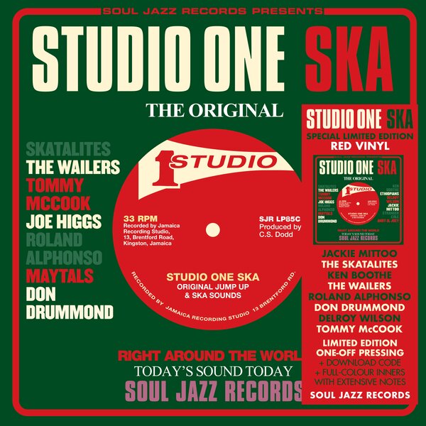 Soul Jazz Records Presents - Studio One Ska (Red Vinyl LP)