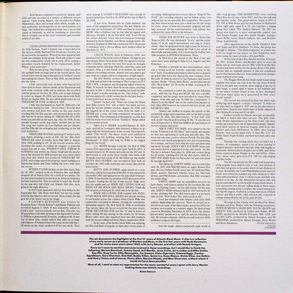 USED - Various - Atlantic Rhythm And Blues 1947-1974