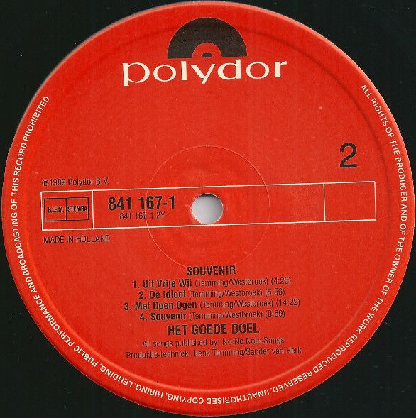 USED - Het Goede Doel - Souvenir