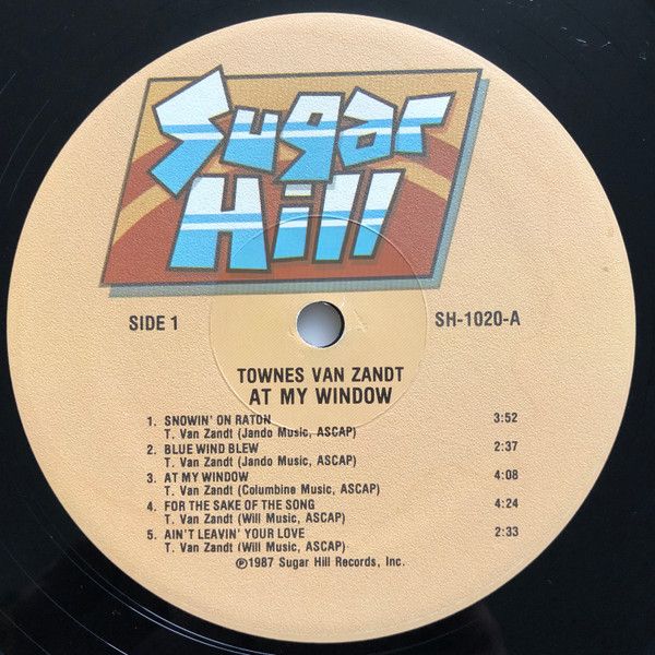 USED - Townes Van Zandt - At My Window