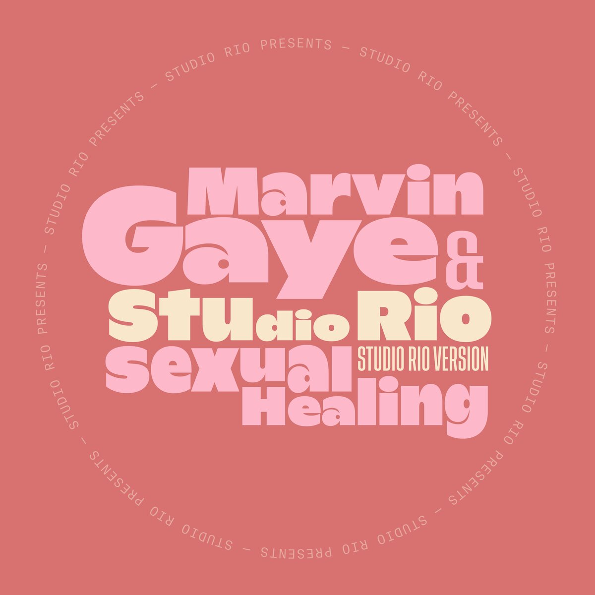 Marvin Gaye & Studio Rio - Sexual Healing (7")