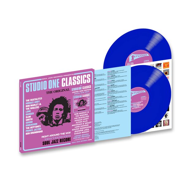Soul Jazz Records Presents - Studio One Classics (Blue Vinyl LP)