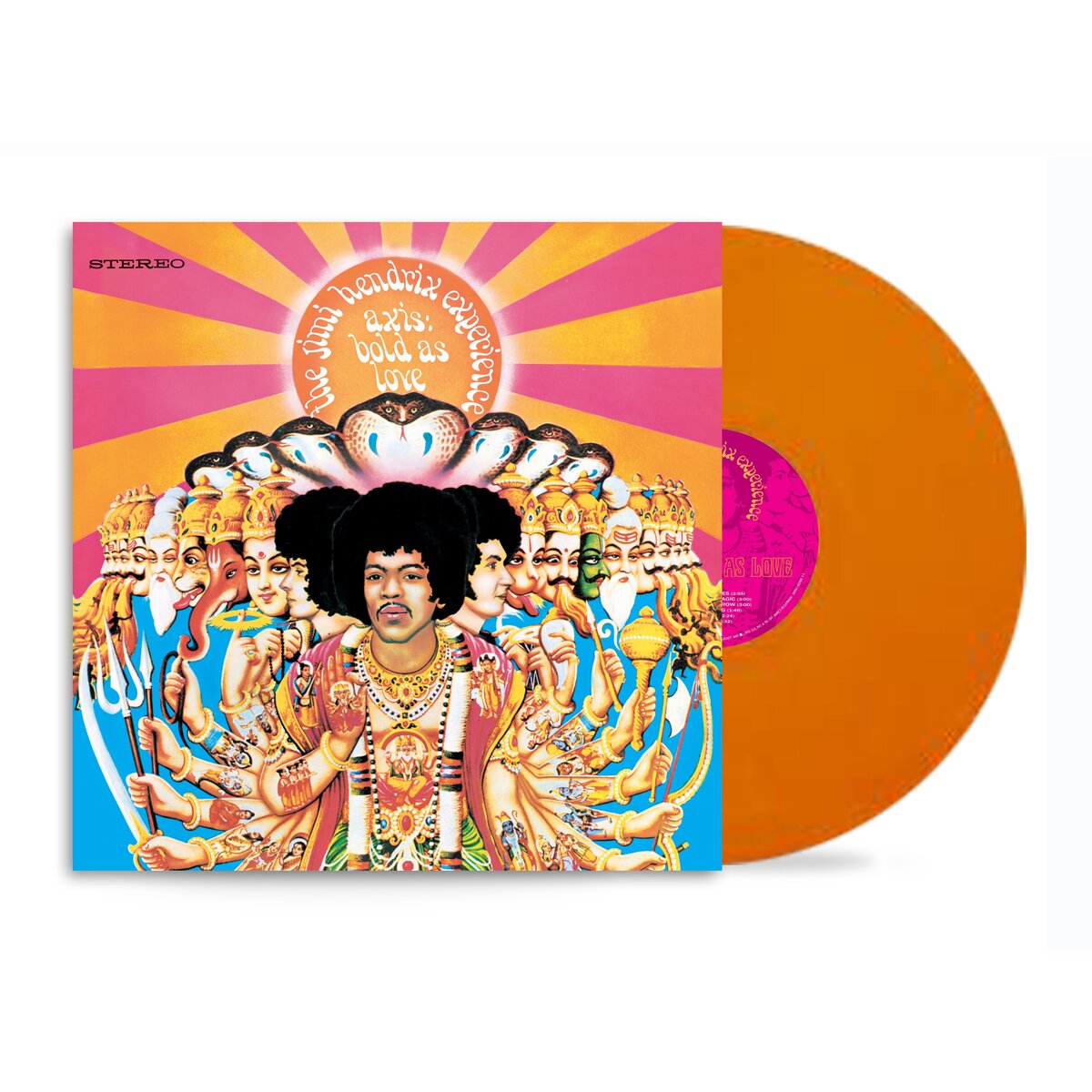 Hendrix, Jimi, The Experience - Axis: Bold As Love (Orange Vinyl LP)