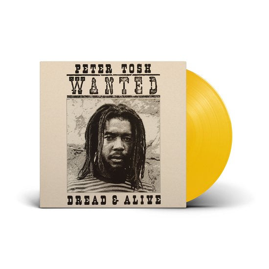 Peter Tosh - Wanted Dread & Alive (Yellow Coloured LP)