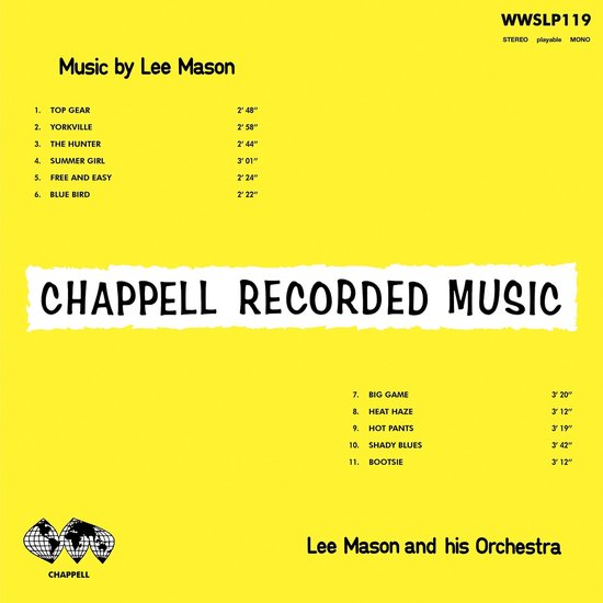 Lee Mason - Music By Lee Mason (LP)