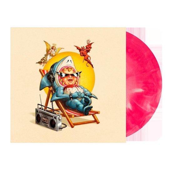 DRAIN - ...IS YOUR FRIEND (Pink Marbled Vinyl LP)