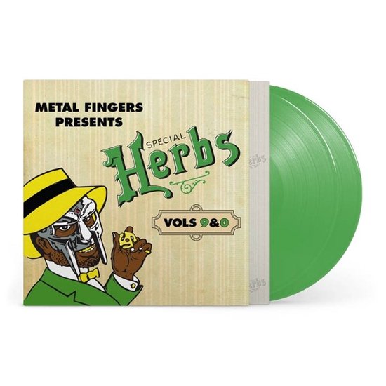 Mf Doom - Metal Fingers Presents: Special Herbs Vols 9 & 0 (Green Vinyl LP)