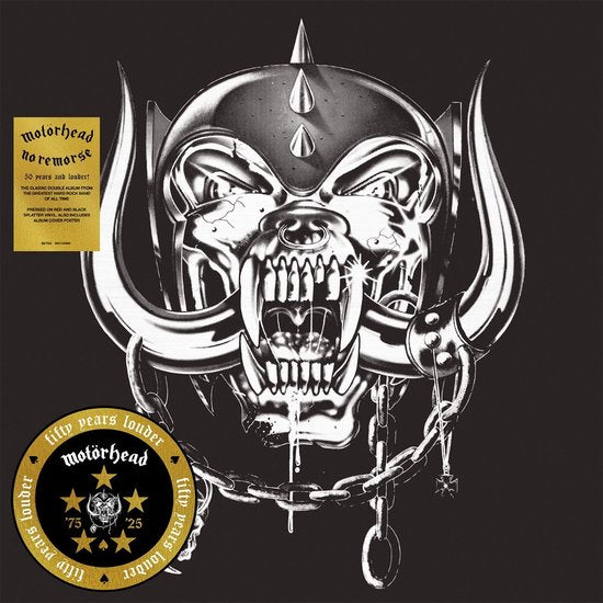 Motörhead - No Remorse (50th Anniversary Edition) (Coloured Vinyl LP)