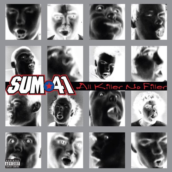 Sum 41 - All Killer No Filler (25th Anniversary Edition Iron Opaque Vinyl LP)