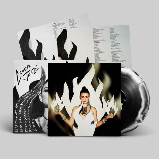 Geneva Jacuzzi - Triple Fire (Black & White Smash Vinyl)