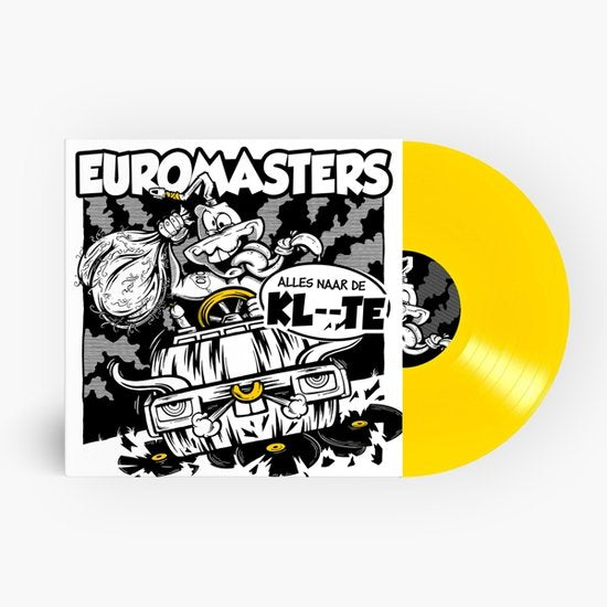 Euromasters - Alles Naar De Kl--Te/Amsterdam, Waar Lech Dat Dan? (Yellow Coloured 12")