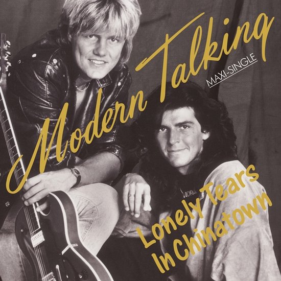 Modern Talking - Lonely Tears In Chinatown (Yellow & Orange Marbled 12")
