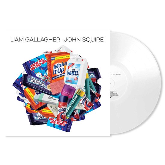 Liam & John Squire Gallagher - Liam Gallagher, John Squire (White Vinyl)