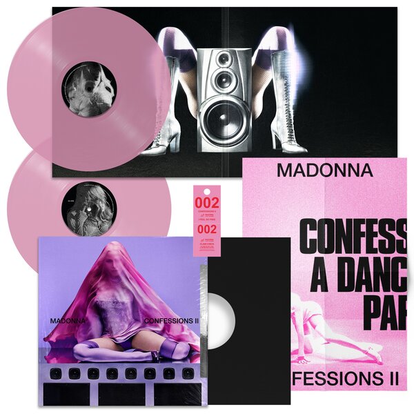 Madonna - Confessions II (Deluxe Translucent Pink Vinyl Edition LP)