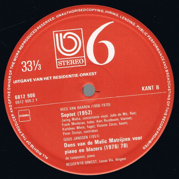USED - Residentie Orkest - 400 Jaar Nederlandse Muziek 1