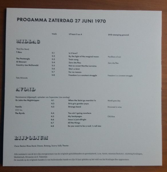 USED - Various - 1970-2020 Kralingen Holland Pop Festival Fifty Up