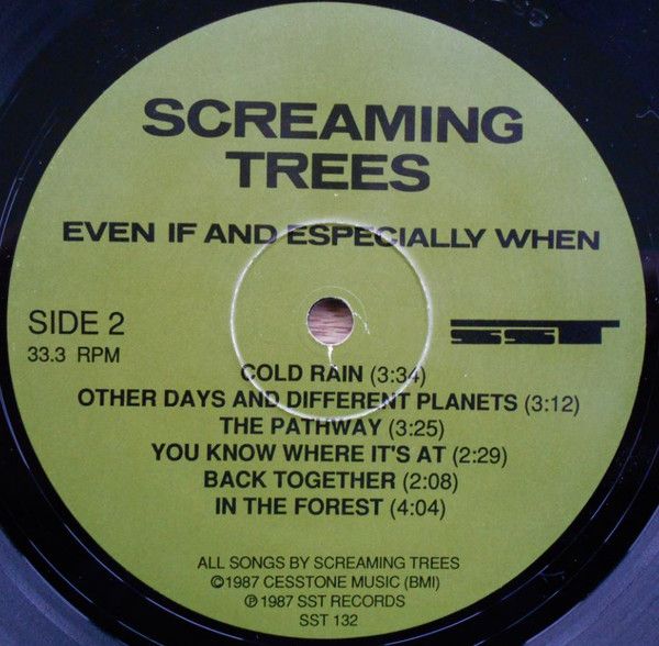 USED - Screaming Trees - Even If And Especially When