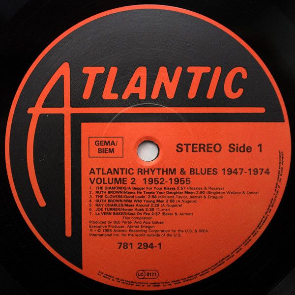 USED - Various - Atlantic Rhythm And Blues 1947-1974