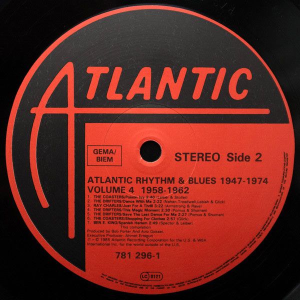 USED - Various - Atlantic Rhythm And Blues 1947-1974