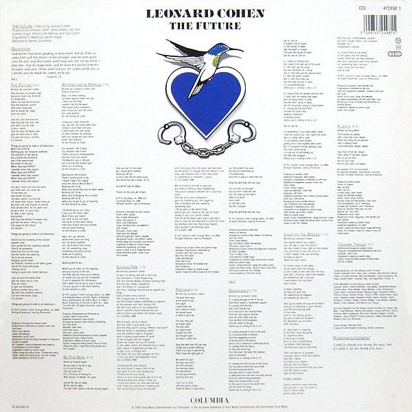 USED - Leonard Cohen - The Future – 3345 Record Store The Hague