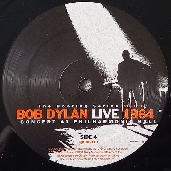 USED - Bob Dylan - Live 1964 (Concert At Philharmonic Hall)