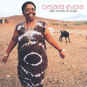 Cesaria Evora - Sao Vicente Di Longe (Orange & Black Marbled Vinyl)
