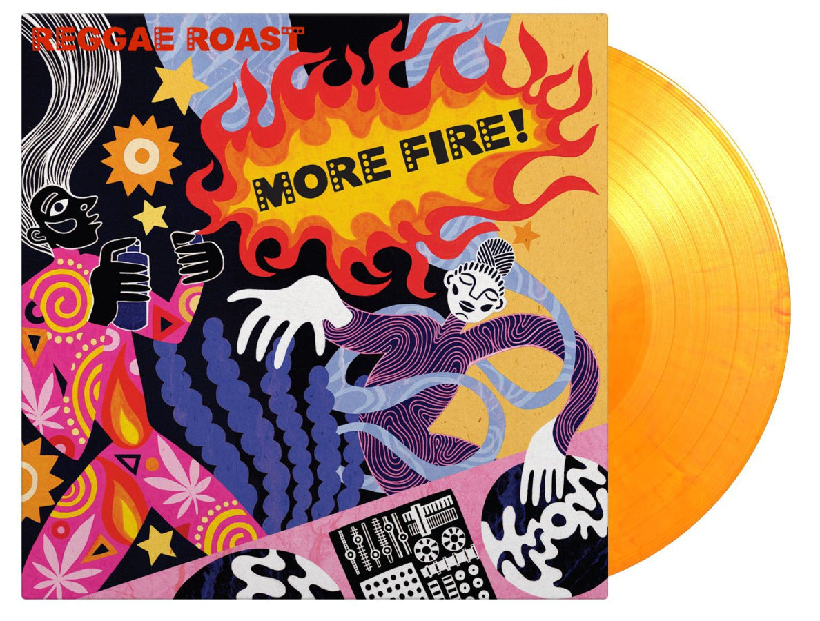 Reggae Roast - More Fire! (Flaming Clrd LP)