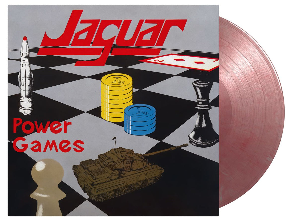 Jaguar - Power Games (Red & Silver LP)