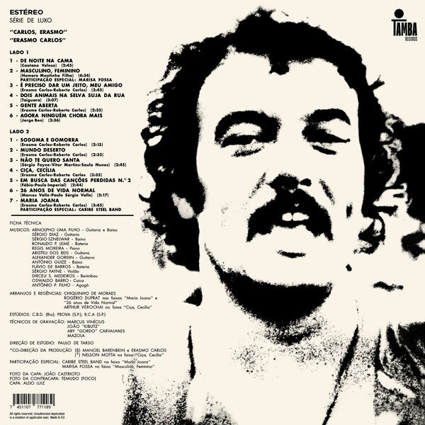 Erasmo Carlos - Carlos, Erasmo... (LP)