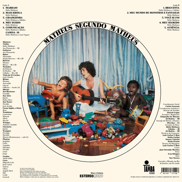 Helio Matheus - Helio Matheus (LP)