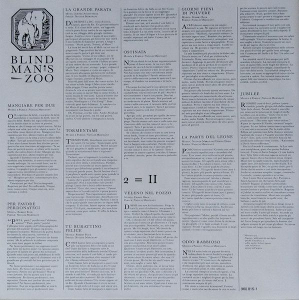 USED - 10,000 Maniacs - Blind Man's Zoo