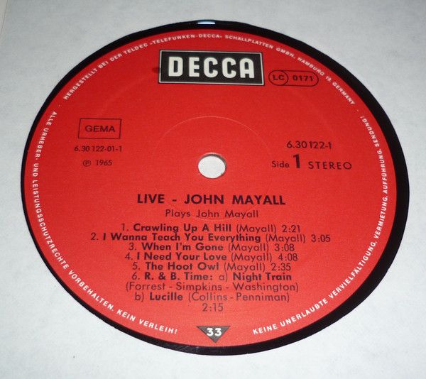 USED - John Mayall - John Mayall's Bluesbreakers Box Set
