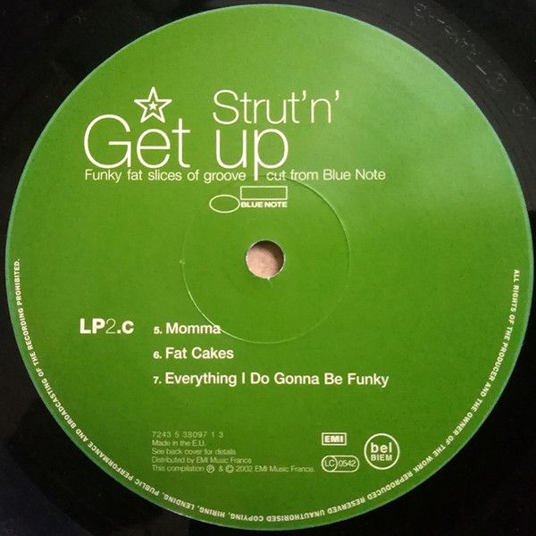 USED - Various - Strut' N' Get Up - Funky Fat Slices Of Groove Cut From Blue Note