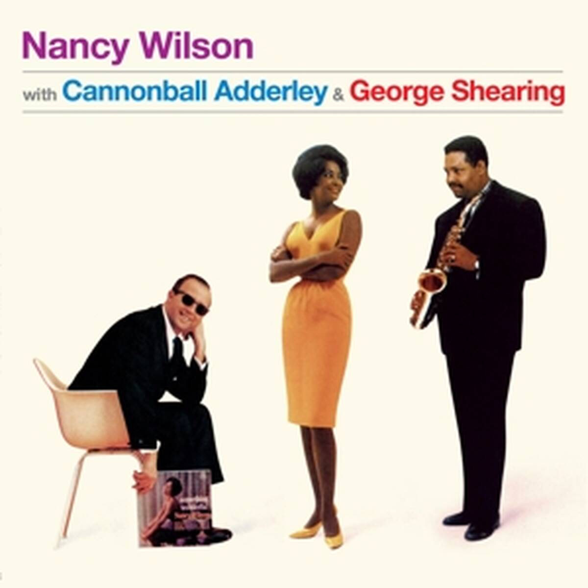 Nancy Wilson & Canonball Adderly - Nancy wilson w/ cannonball adderley & george shearing (LP)