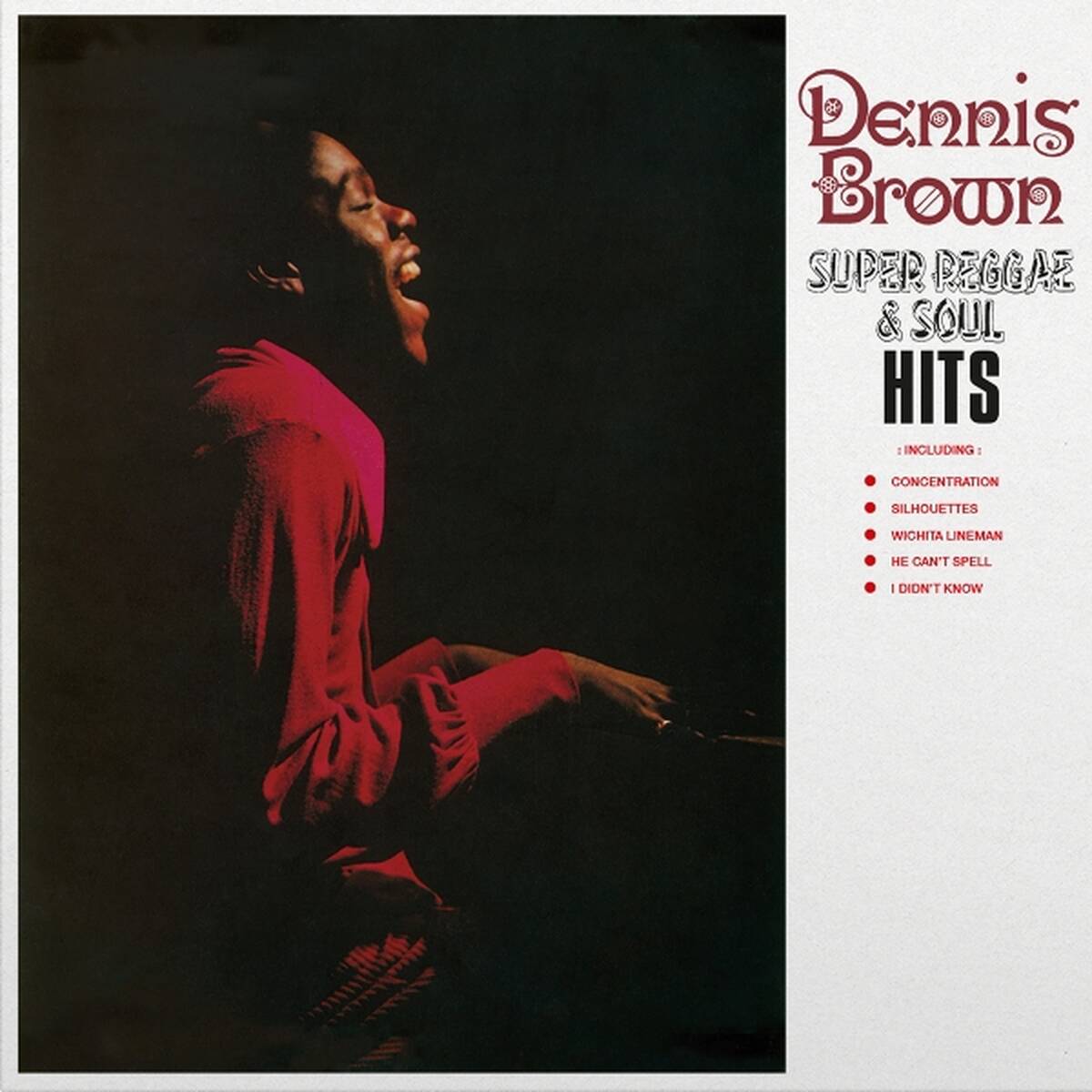 Dennis Brown - Super Reggae & Soul Hits (Orange  LP)