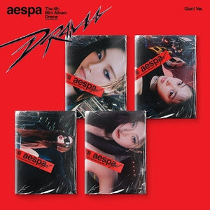Aespa - Drama (4th Mini Album / Giant Version CD)