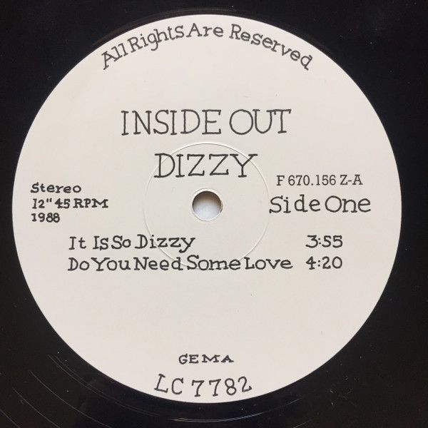 USED - Inside Out (29) - Dizzy