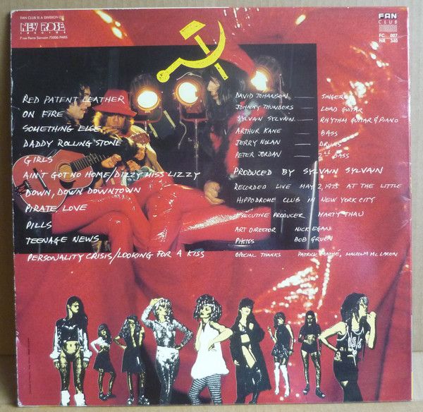 USED - New York Dolls - Red Patent Leather