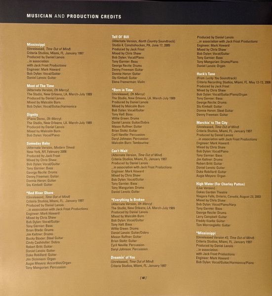 USED - Bob Dylan - Tell Tale Signs (Rare And Unreleased 1989-2006)