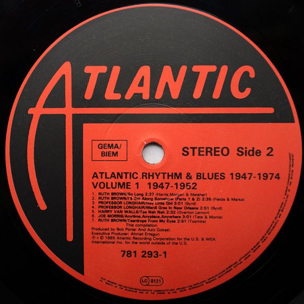 USED - Various - Atlantic Rhythm And Blues 1947-1974