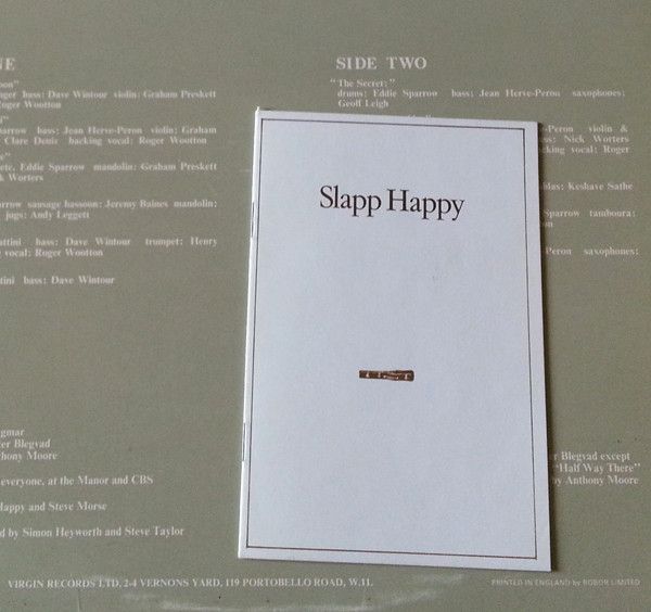 USED - Slapp Happy - Slapp Happy