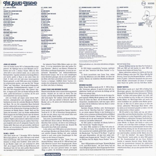 USED - Various - The Blues Legend Vol. 2