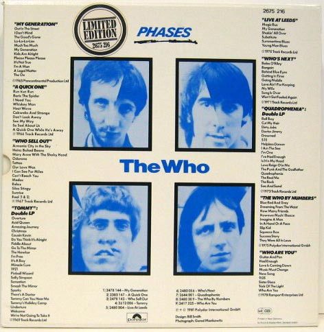 USED - The Who - Phases