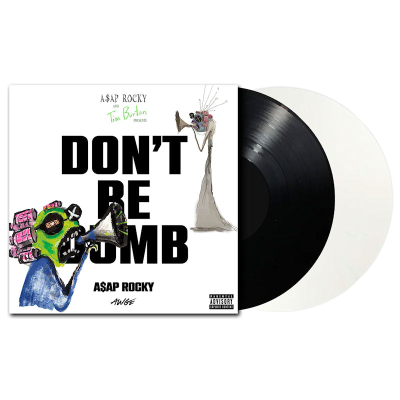 A$ap Rocky - Don't Be Dumb (Black & White Vinyl LP)