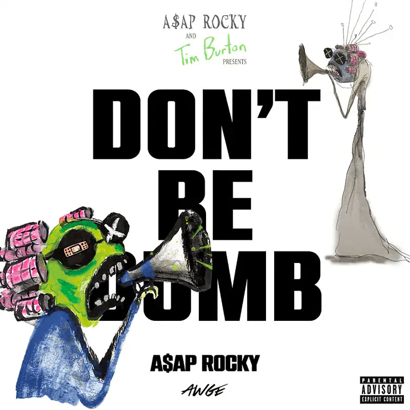 A$ap Rocky - Don't Be Dumb (Black & White Vinyl LP)