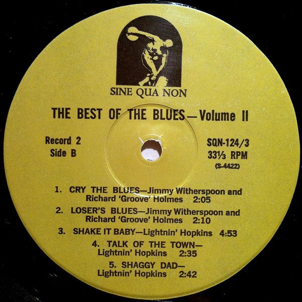 USED - Various - The Best Of The Blues - Volume II
