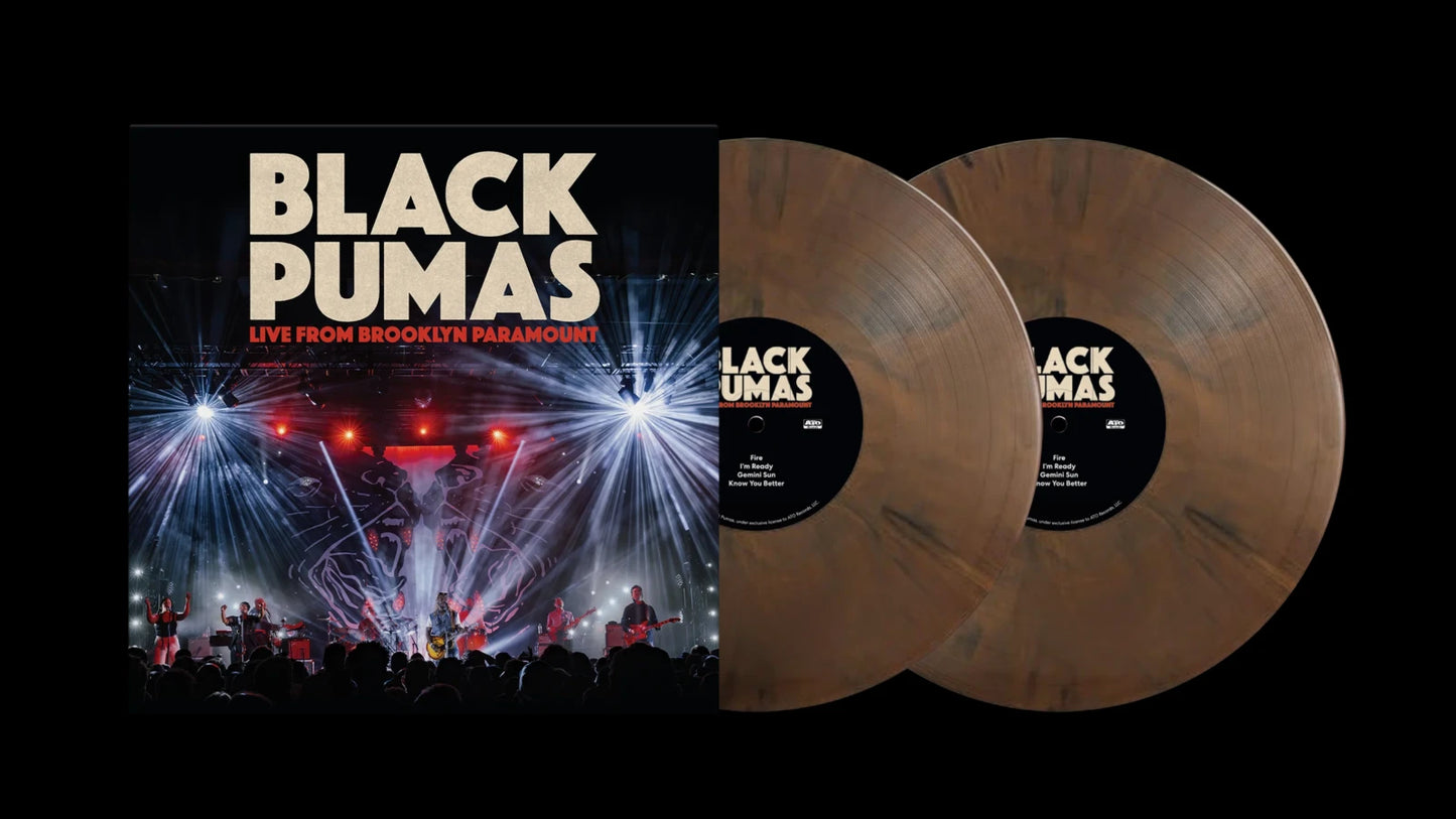 Black Pumas - Live From Brooklyn Paramount (Brown Marbled LP)